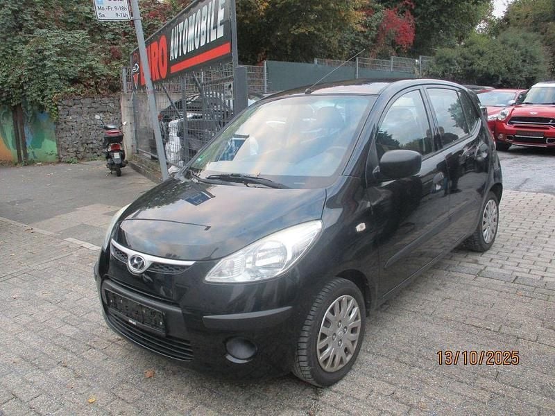 Schwarz Gebraucht 2009 Hyundai i10 Edition+ Kleinwagen | 799 € (Superpreis) - Bild 1/4