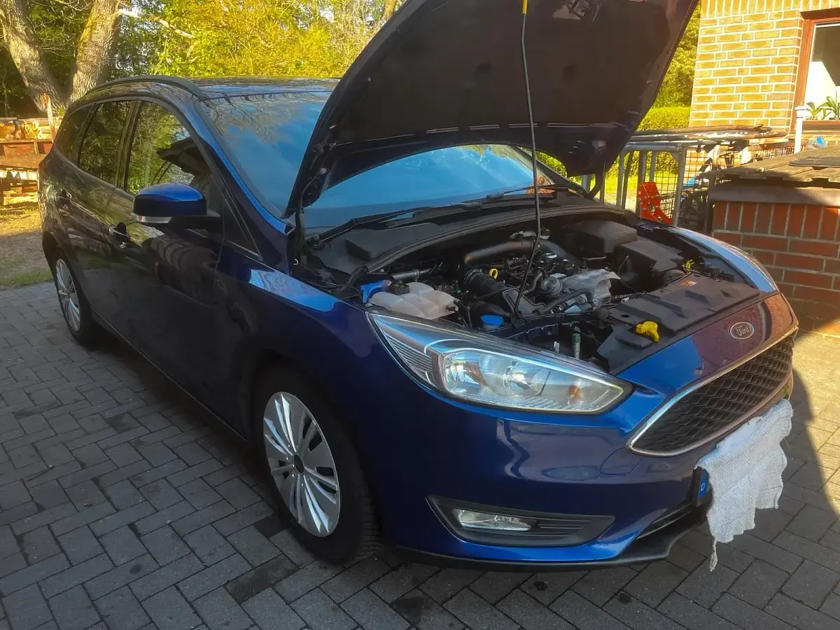 Używany Ford Focus 125 KM (91 kW) 2018 Niebieski Kombi