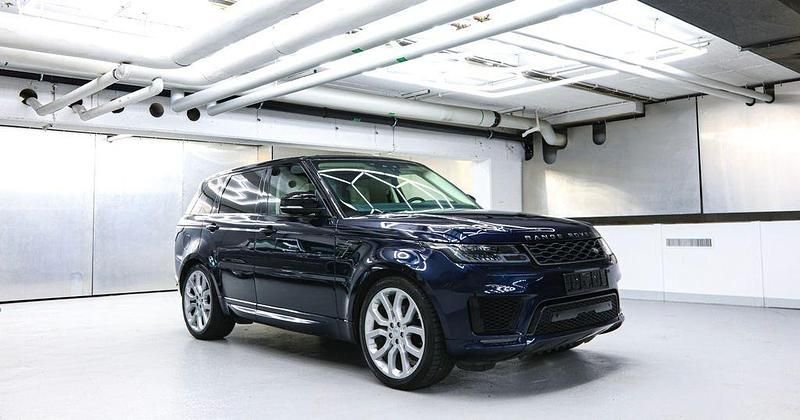 Blau Gebraucht 2020 Land Rover Range Rover Sport HSE SUV | 39.900 € (Superpreis) - Bild 1/4