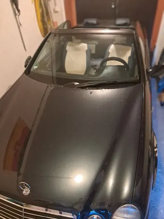 Gebraucht Mercedes CLK200 Elegance 136 PS (100 kW) 1999 Schwarz Cabrio