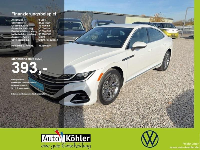 Neu VW Arteon 320 PS (235 kW) 2025 Oryxweiß perlmutteffetk / titanschwarz Limousine