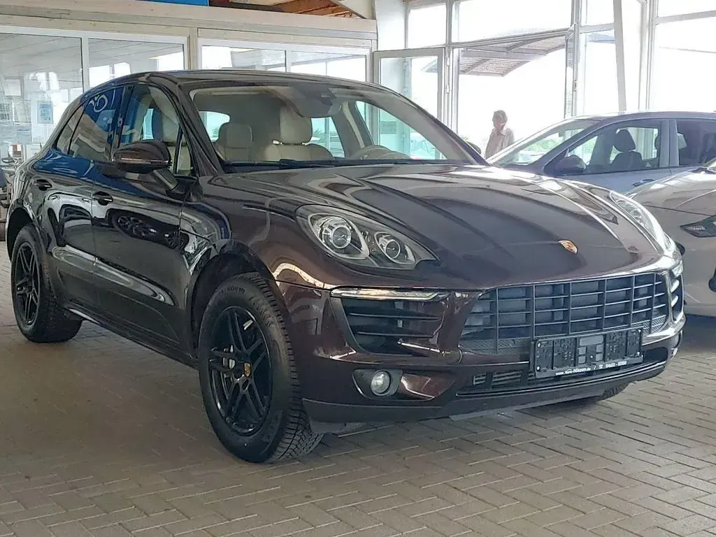 Gebraucht Porsche Macan 258 PS (189 kW) 2014 Mahagoni SUV