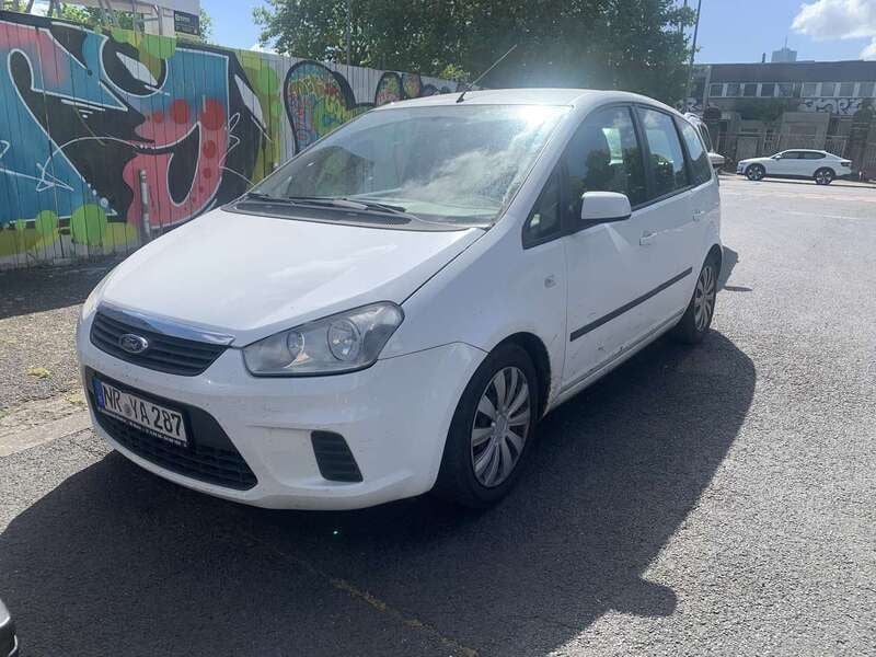 Weiß Gebraucht 2008 Ford C-MAX Style Van / Kleinbus | 2.300 € (Fairer Preis) - Bild 1/4