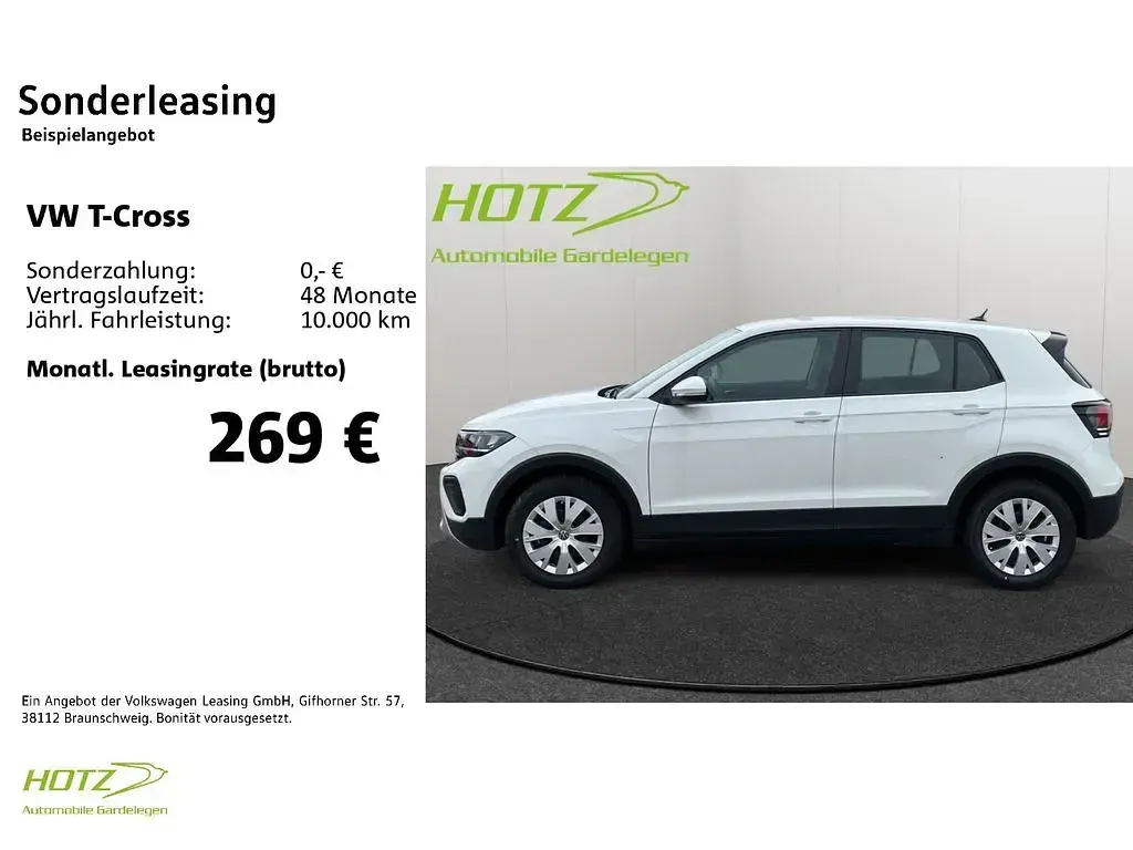 Neu VW T-Cross 95 PS (69 kW) 2026 Weiß SUV