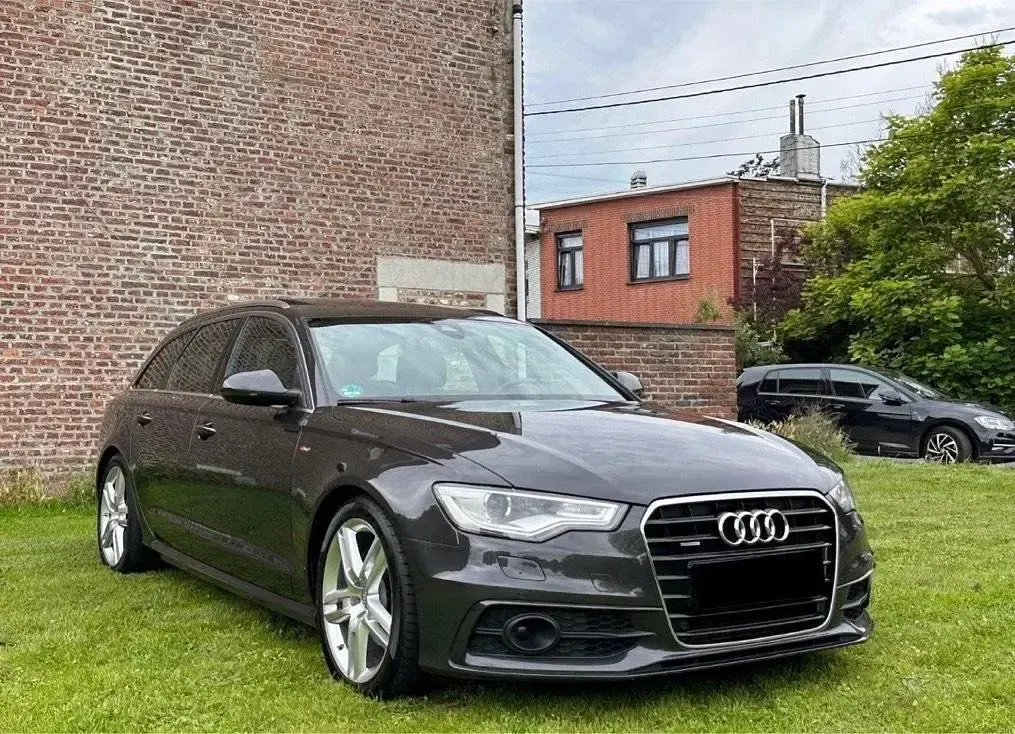 Używany Audi A6 S-Line 204 KM (150 kW) 2014 Czarny Kombi