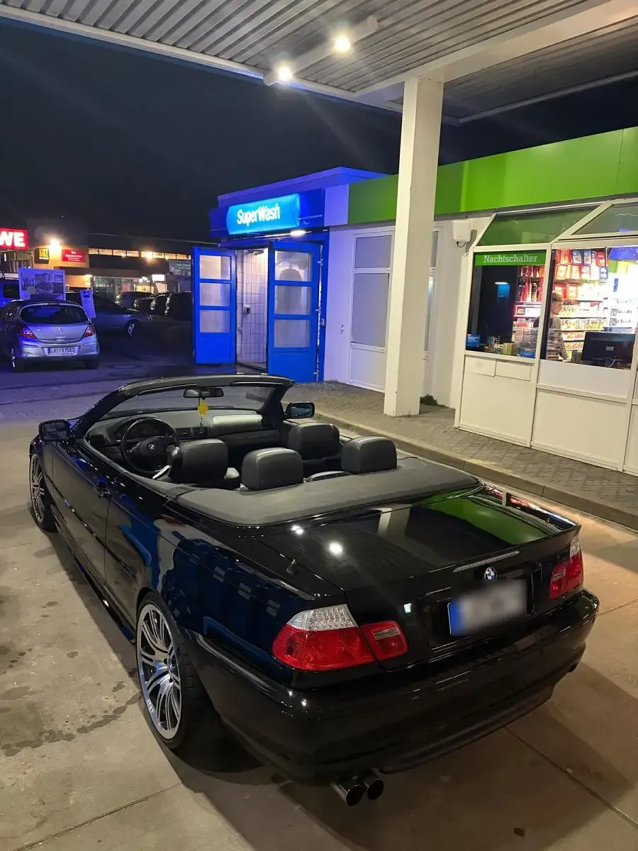 Gebraucht BMW 320 Cabriolet M Sport 170 PS (125 kW) 2005 Schwarz Cabrio