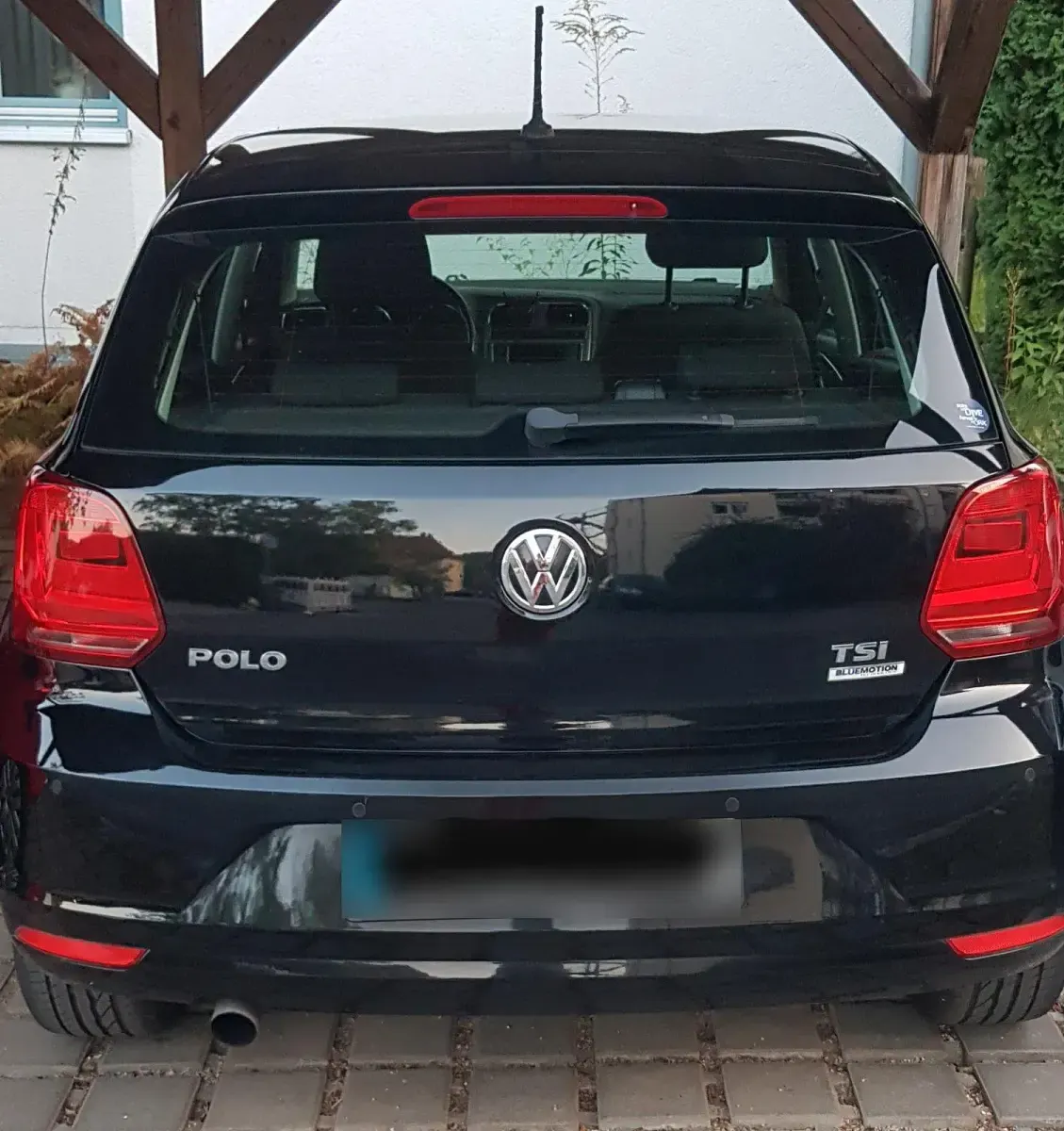 Gebraucht VW Polo Highline 110 PS (80 kW) 2017 Schwarz Kleinwagen