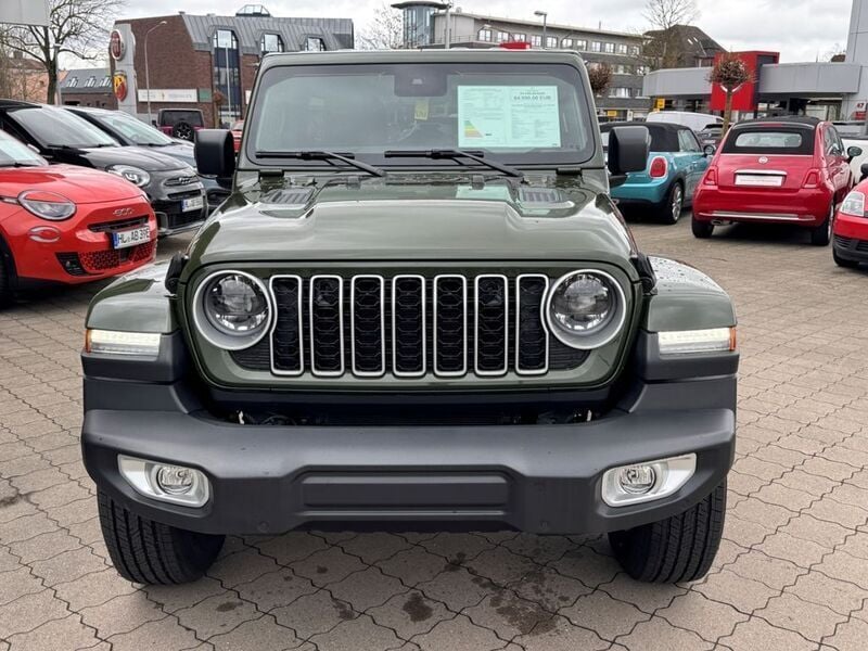 Gebraucht Jeep Wrangler Unlimited Sahara 272 PS (200 kW) 2024 Grün SUV