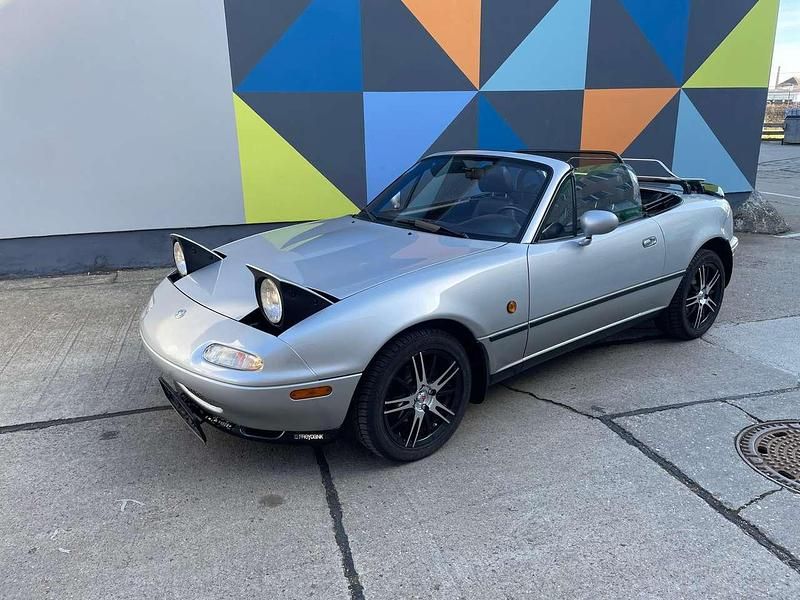 Gebraucht Mazda MX5 90 PS (66 kW) 1998 Silber Cabrio