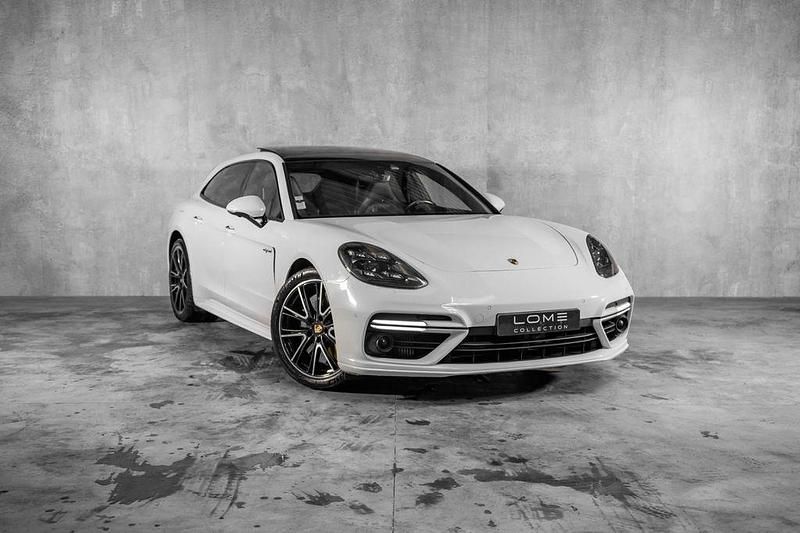 Weiß Gebraucht 2017 Porsche Panamera Turbo S Sport Turismo Limousine | 67.500 € (Superpreis) - Bild 1/4