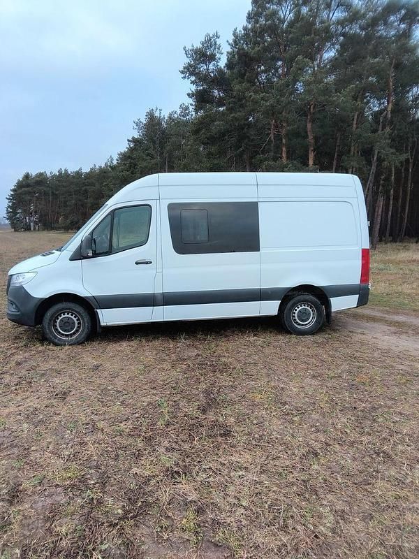 Gebraucht Mercedes Sprinter 163 PS (119 kW) 2019 Weiß Van