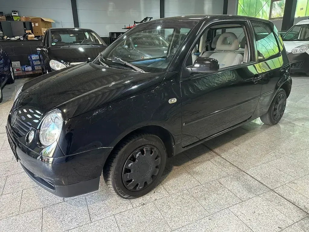 Gebraucht VW Lupo 50 PS (36 kW) 2001 Schwarz Kleinwagen