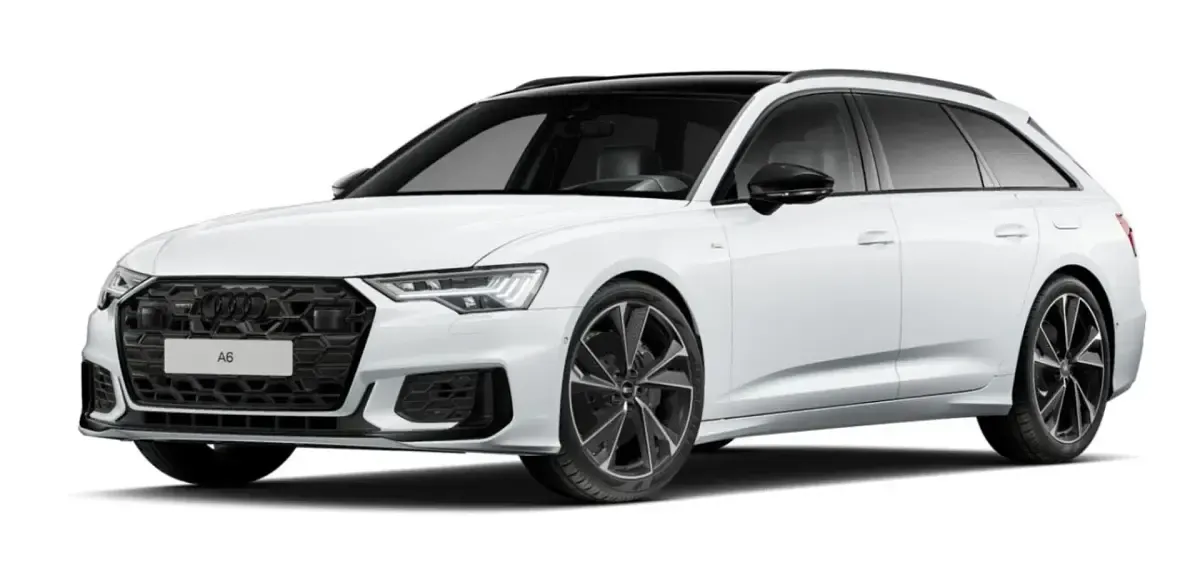 Gebraucht Audi A6 S-Line 299 PS (219 kW) 2025 Gletscherweiß metallic Kombi