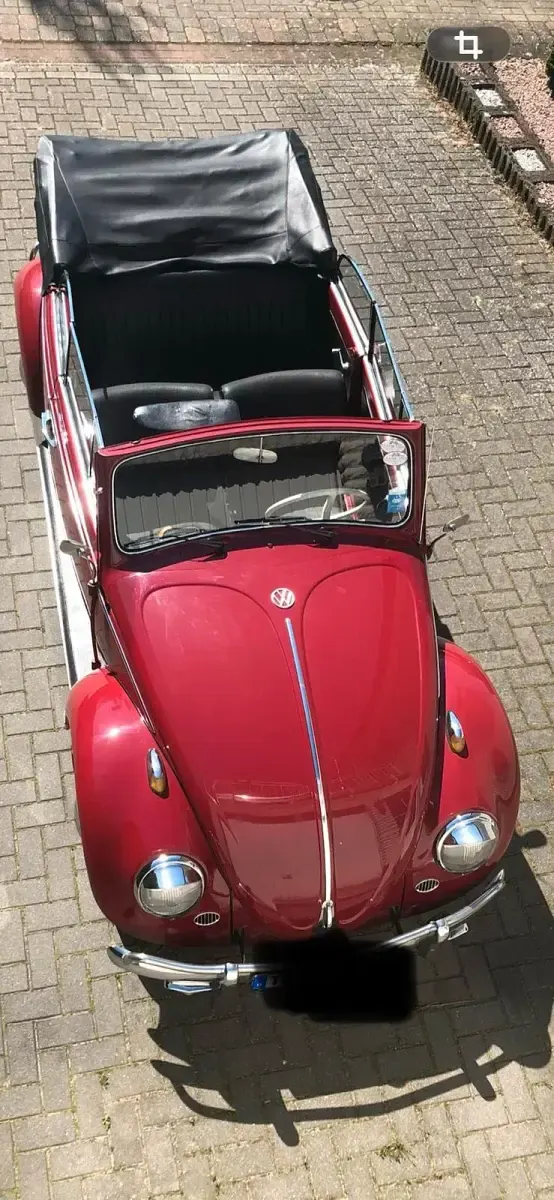 Gebraucht VW Käfer 34 PS (25 kW) 1964 Rot Cabrio