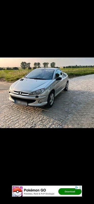 Gebraucht Peugeot 206 CC 109 PS (80 kW) 2003 Grau Cabrio