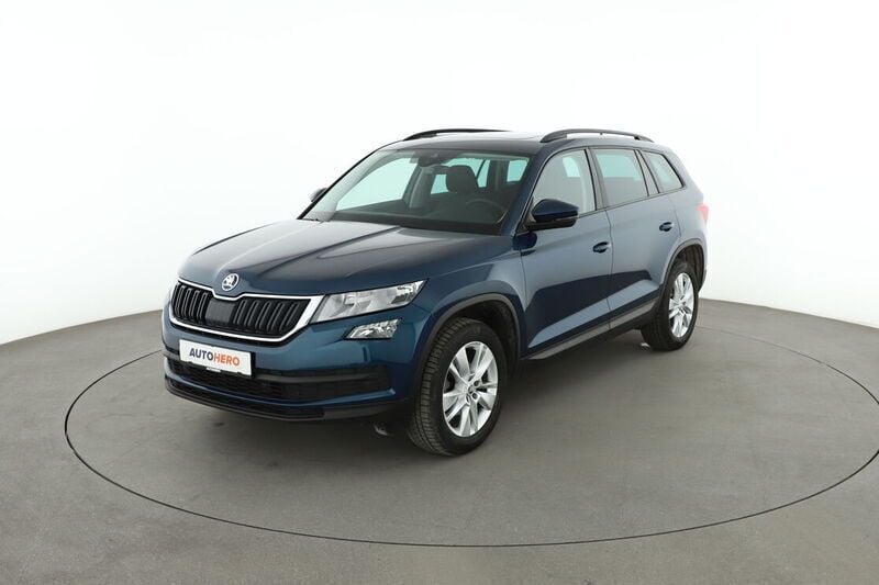 Blau Gebraucht 2020 Skoda Kodiaq Ambition SUV | 20.130 € (Superpreis) - Bild 1/4