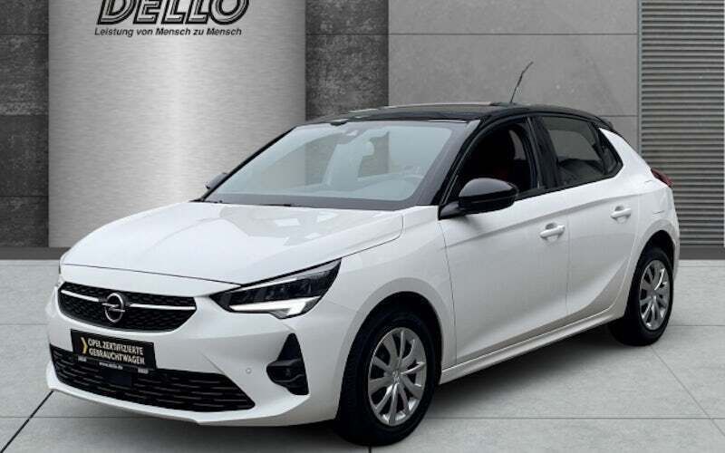 Weiß Gebraucht 2021 Opel Corsa GS Line Limousine | 15.980 € (Fairer Preis) - Bild 1/4