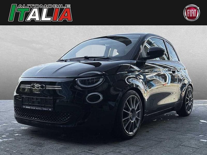 Schwarz Gebraucht 2022 Fiat 500e Abarth Cabrio | 22.290 € (Fairer Preis) - Bild 1/4