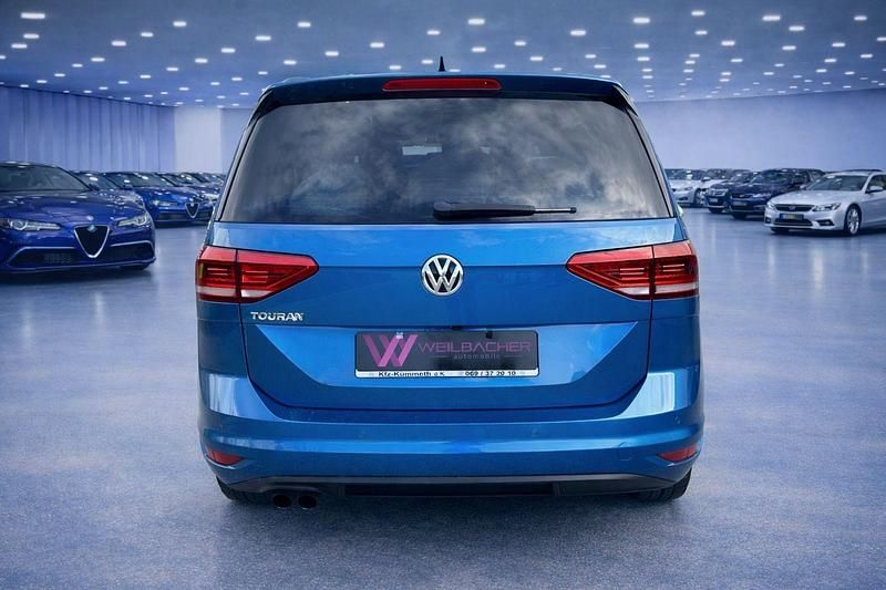 Gebraucht VW Touran Highline 150 PS (110 kW) 2016 Blau Van / Kleinbus