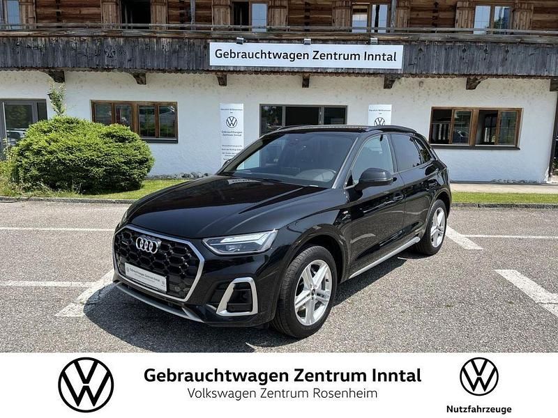 Mythosschwarz Gebraucht 2022 Audi Q5 S-Line SUV | 34.900 € (Fairer Preis) - Bild 1/4