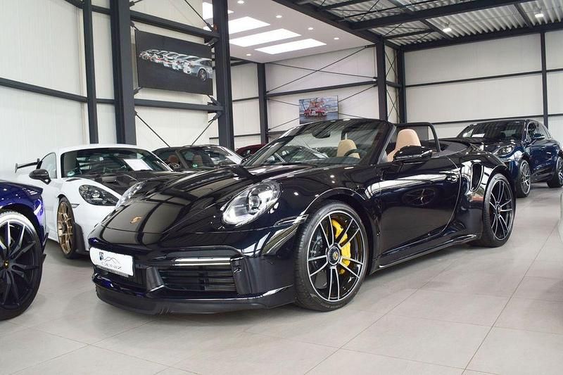 Schwarz Gebraucht 2024 Porsche 911 Turbo S Cabriolet Cabrio | 249.899 € (Superpreis) - Bild 1/3