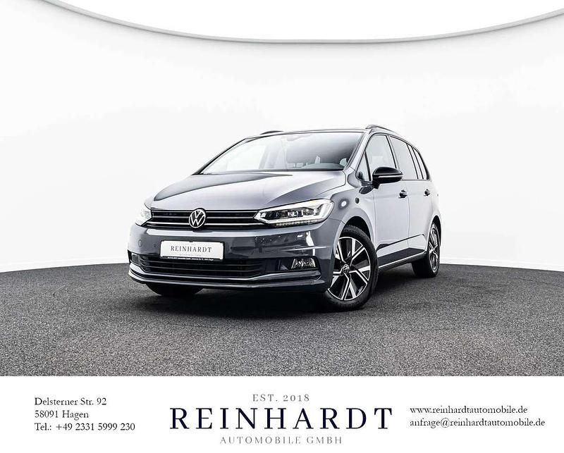 Delfingrau metallic Gebraucht 2021 VW Touran Highline Van / Kleinbus | 24.845 € (Fairer Preis) - Bild 1/3