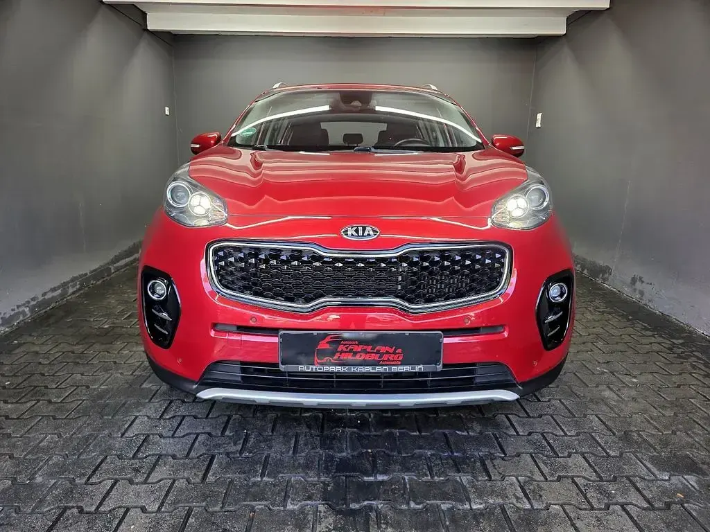 Gebraucht Kia Sportage Vision 177 PS (130 kW) 2017 Rot SUV