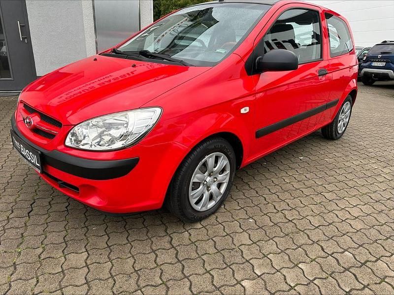 Rot Gebraucht 2007 Hyundai Getz Team Kleinwagen | 1.990 € (Fairer Preis) - Bild 1/4