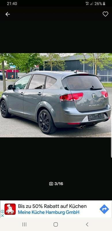 Schwarz Gebraucht 2012 Seat Altea XL Van / Kleinbus | 4.300 € (Fairer Preis) - Bild 1/4