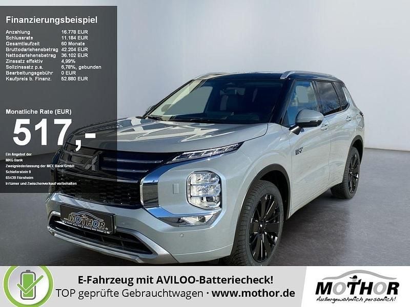 Mondsteingrau / pantherschwa Neu 2025 Mitsubishi Outlander P-HEV Top SUV | 52.250 € (Fairer Preis) - Bild 1/4