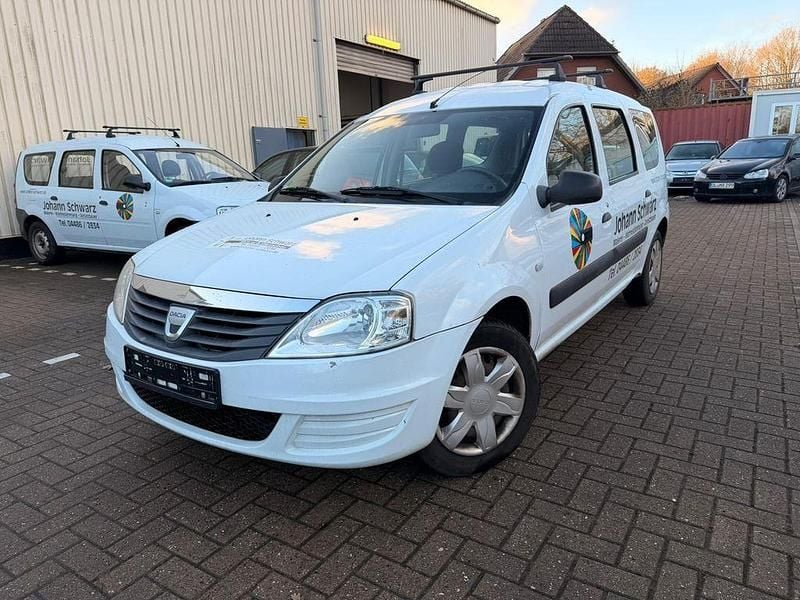 Gletscherweiss Gebraucht 2010 Dacia Logan MCV Ambiance Kombi | 1.950 € (Superpreis) - Bild 1/4