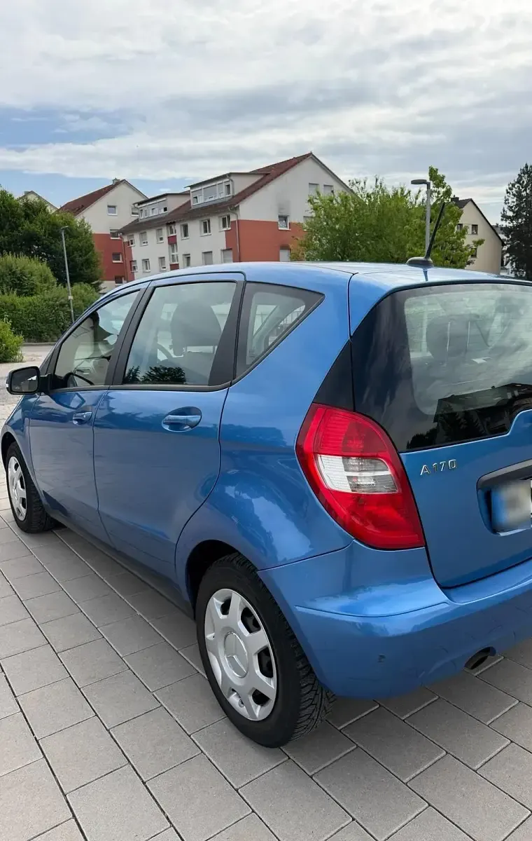 Gebraucht Mercedes A170 2009 Blau Kleinwagen