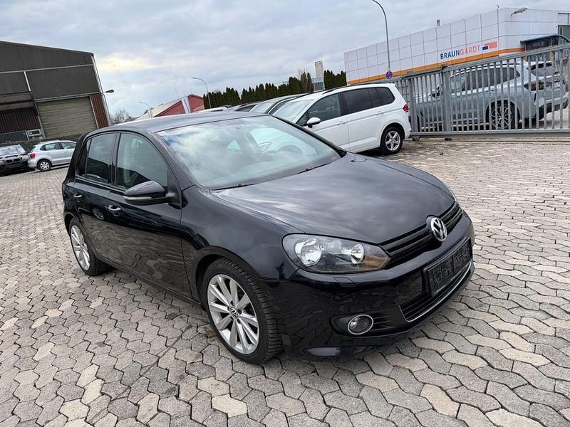 Gebraucht VW Golf VI Highline 90 PS (66 kW) 2011 Schwarz Kleinwagen