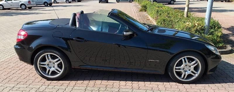 Gebraucht Mercedes SLK200 163 PS (119 kW) 2005 Schwarz Cabrio