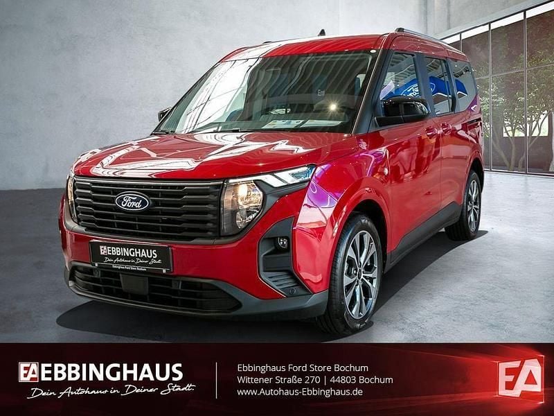 Rot Neu 2025 Ford Tourneo Courier Titanium Van / Kleinbus | 23.999 € (Guter Preis) - Bild 1/4