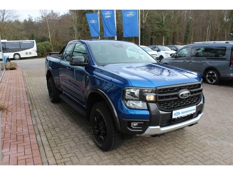 Gebraucht Ford Ranger Tremor 205 PS (150 kW) 2024 Blue lightning Pickup