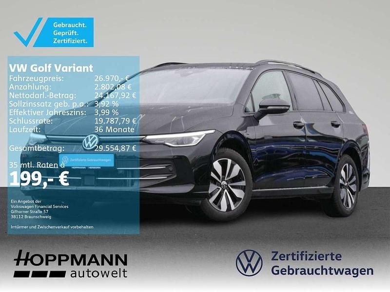 Gebraucht VW Golf VIII 150 PS (110 kW) 2025 Schwarz Kombi