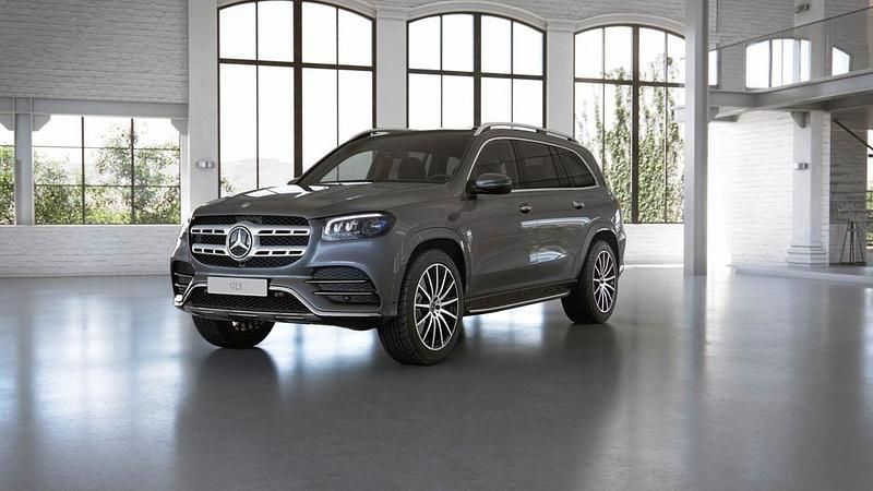 Selenitgrau metallic Gebraucht 2020 Mercedes GLS580 Active SUV | 83.989 € - Bild 1/4