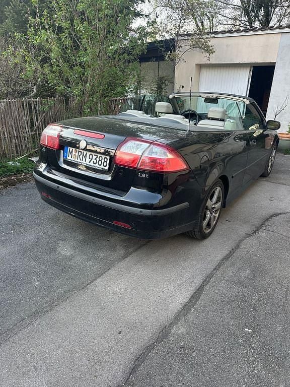 Occasion Saab 9-3 Cabriolet Vector 150 ch (110 kW) 2004 Noir Cabriolet