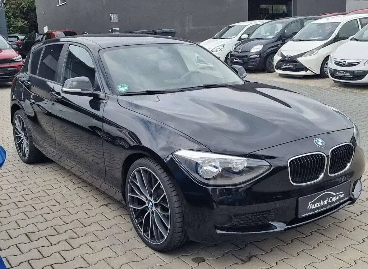 Second-hand BMW 114 102 CP (75 kW) 2013 Negru Hatchback