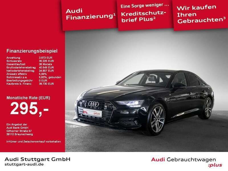 Schwarz Gebraucht 2023 Audi A6 Advanced Plus Limousine | 41.940 € (Superpreis) - Bild 1/2