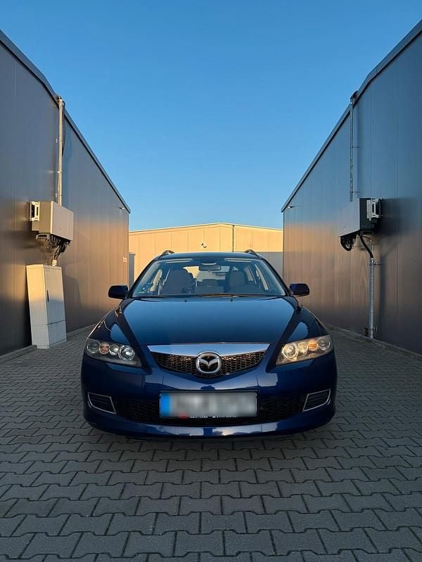 Gebraucht Mazda 6 120 PS (88 kW) 2006 Blau Kombi