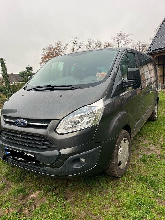 Grau Gebraucht 2015 Ford Transit Custom Van / Kleinbus | 16.999 € (Fairer Preis) - Bild 1/4