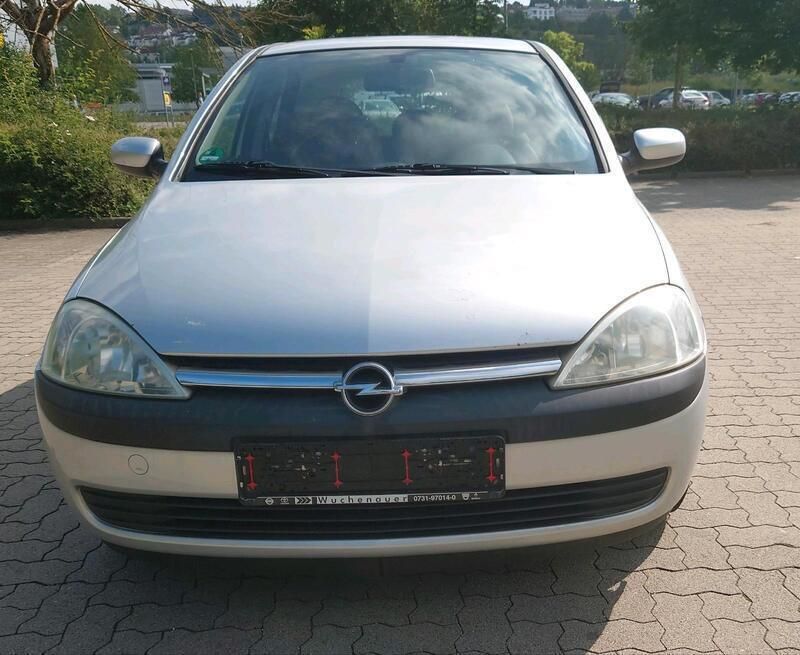 Silber Gebraucht 2003 Opel Corsa Kleinwagen | 1.900 € (Teuer) - Bild 1/4