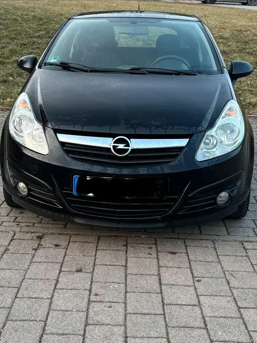 Gebraucht Opel Corsa 60 PS (44 kW) 2009 Schwarz Kleinwagen