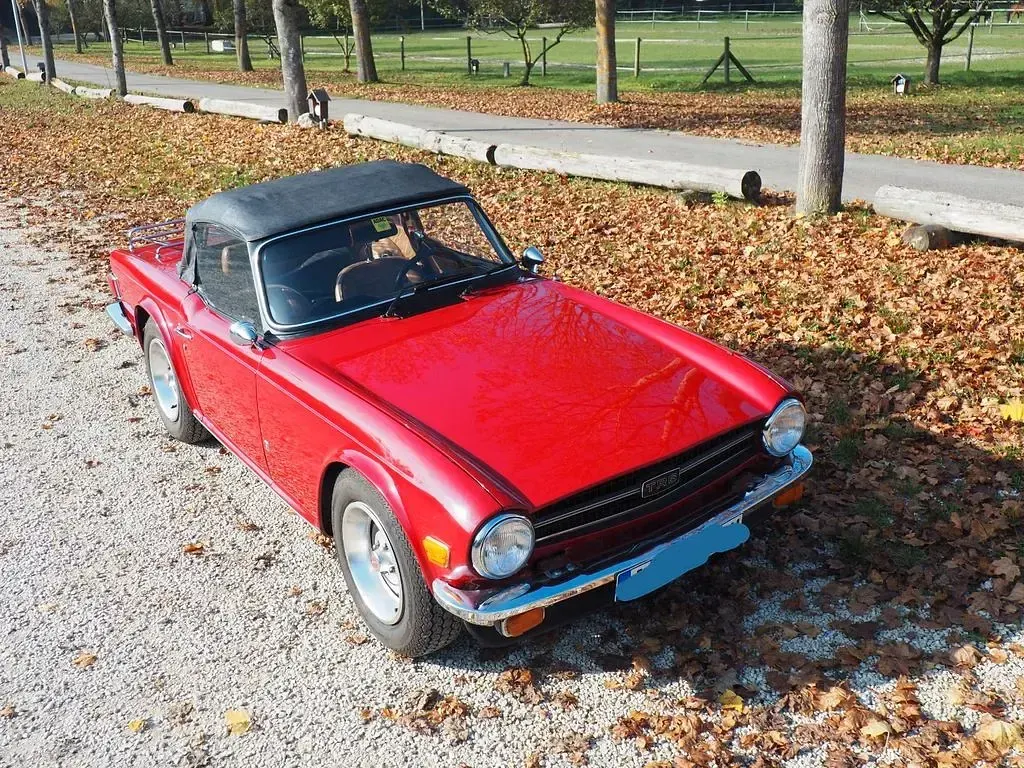 Gebraucht Triumph TR6 95 PS (69 kW) 1976 Rot Cabrio