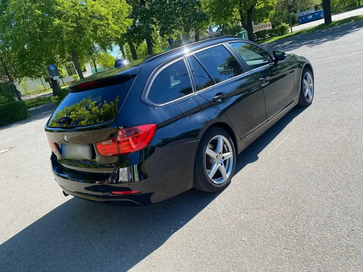 Gebraucht BMW 316 116 PS (85 kW) 2015 Schwarz Kombi
