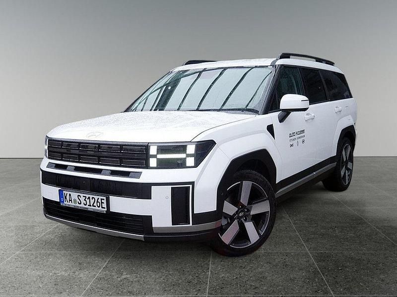 Weiß Gebraucht 2025 Hyundai Santa Fe Signature SUV | 50.990 € - Bild 1/4