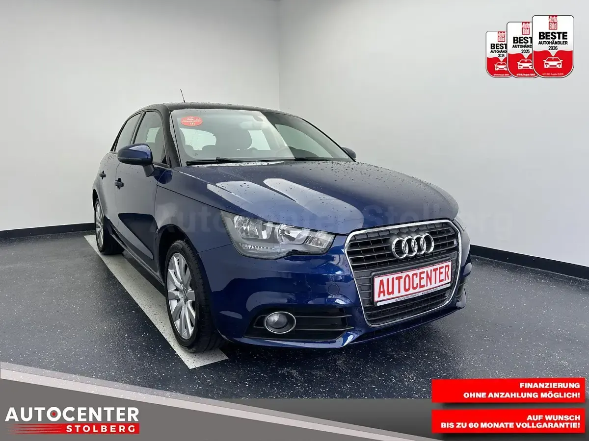 Gebraucht Audi A1 Ambition 90 PS (66 kW) 2014 Blau Kleinwagen