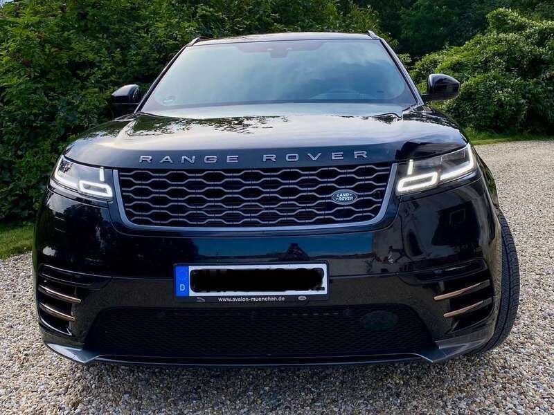 Schwarz Gebraucht 2019 Land Rover Range Rover Velar R-Dynamic SUV | 39.000 € (Fairer Preis) - Bild 1/4